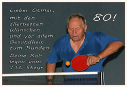 Otmar Hofmarcher ist 80